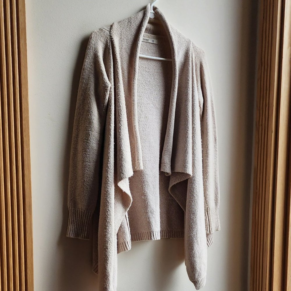 Old Navy Cream Angled Open Cardigan Size XS